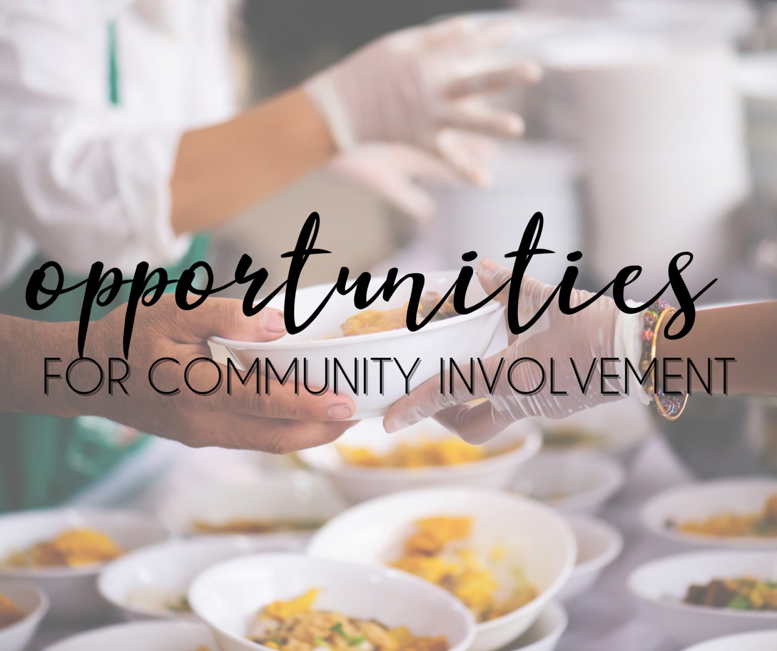 Opportunities for Community Involvement
