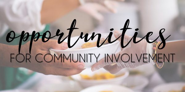 Opportunities for Community Involvement